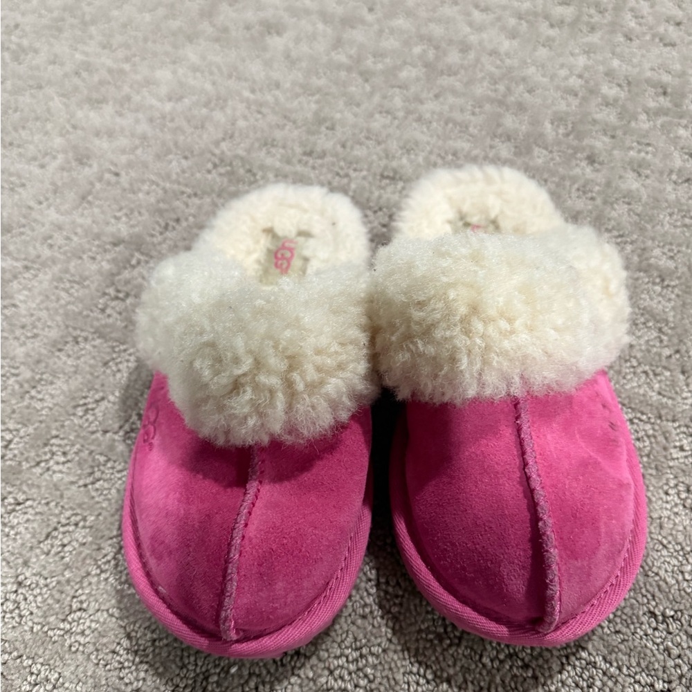 Ugg Kids Cozy Pink Slippers